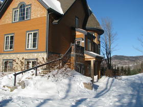 Outside front view in winter